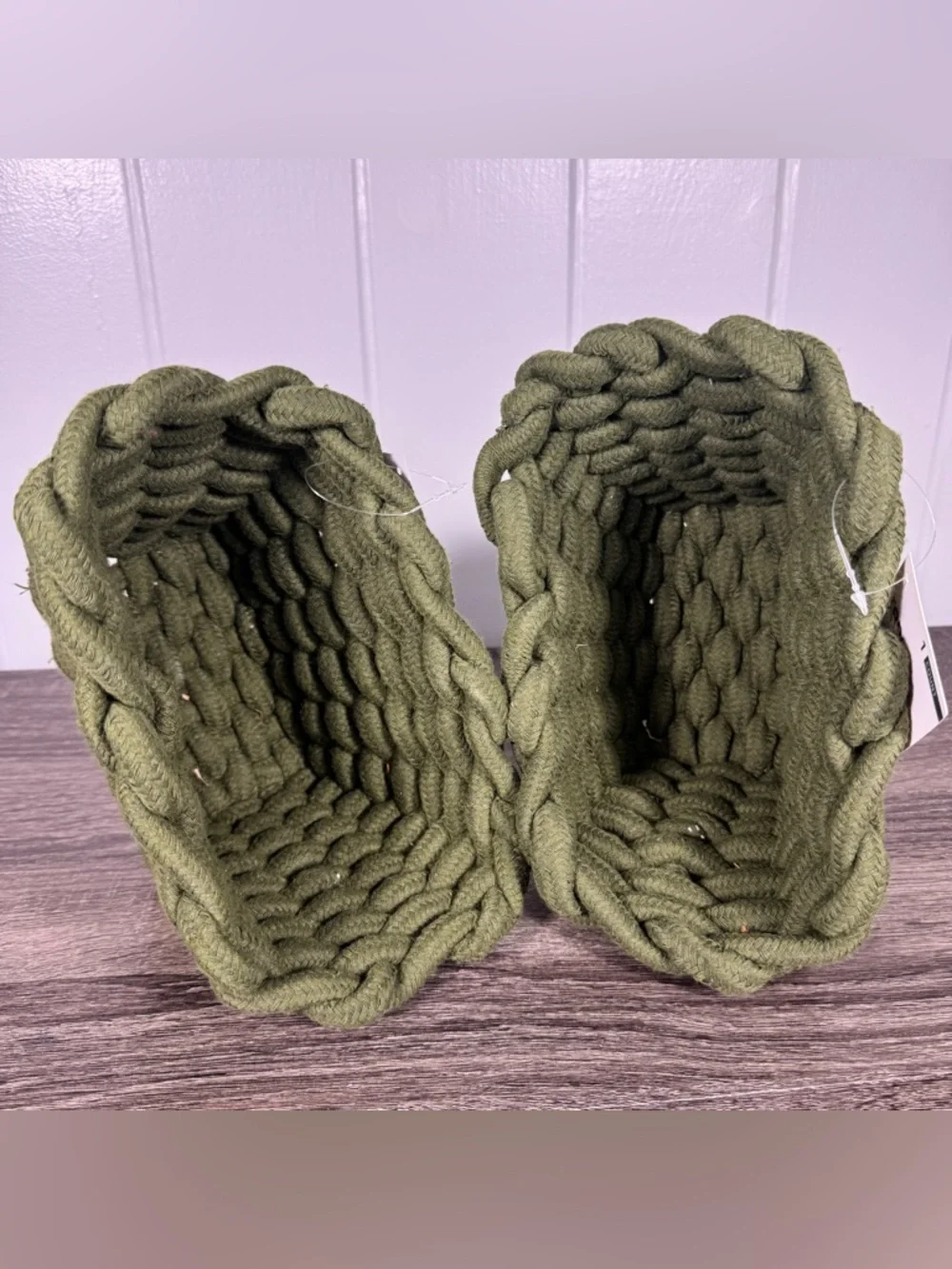 NEW Target Bullseye Playground Green Rope Baskets